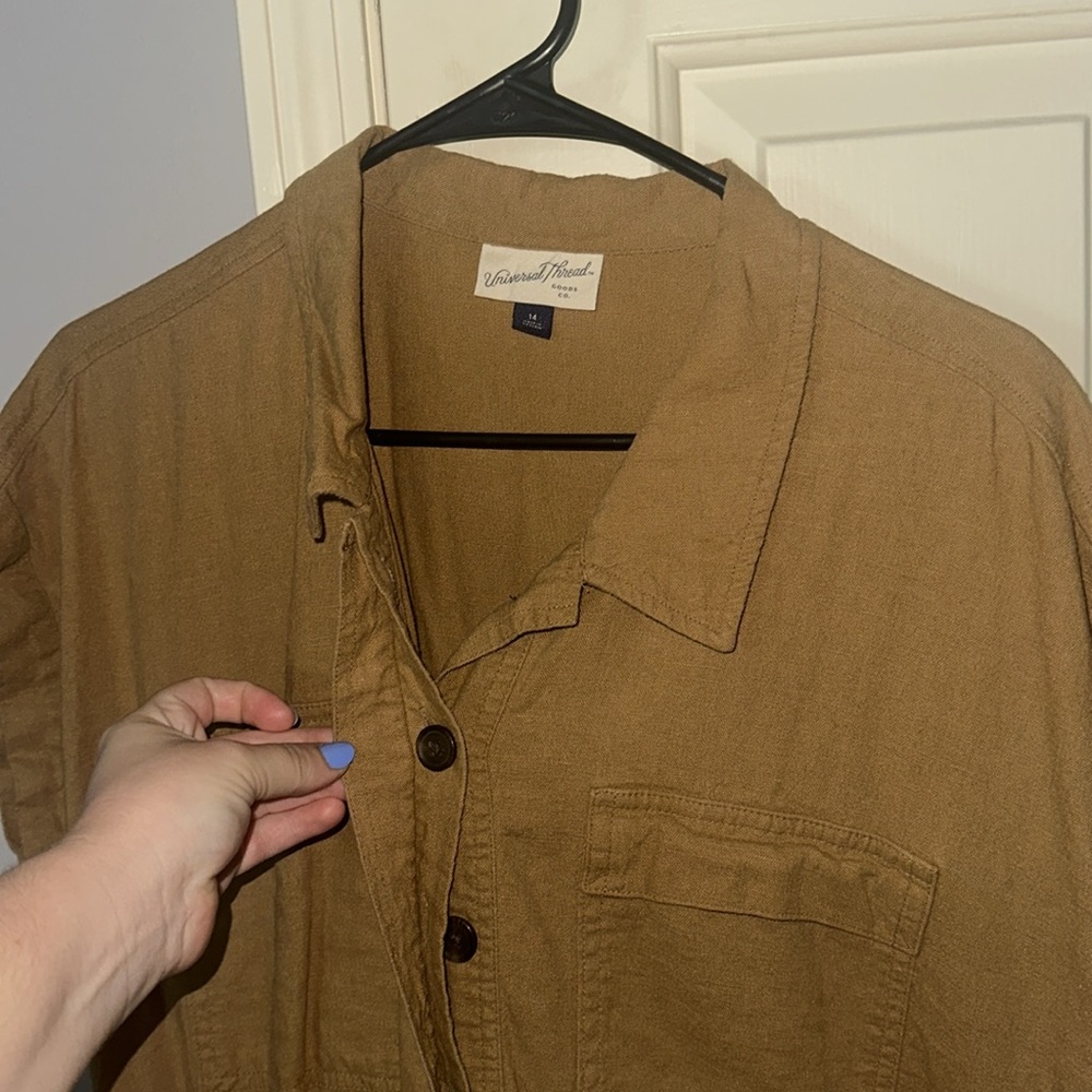 Universal Thread Brown Jumpsuit - Picture 2 of 4